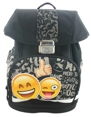 87365 Рюкзак Смайлы, мальчики, 1 отделение