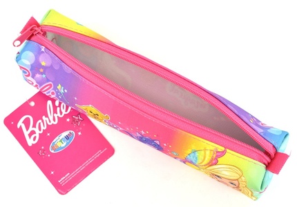 90171 Пенал объёмный "Барби", 2 отделение, на молнии