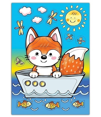 Развивающие рамки. Лисёнок