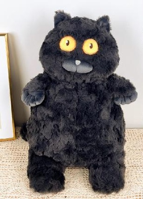 1 Кот чёрный 40см