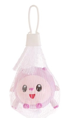 Игрушка для купания "Малышарики" Барашик в сетке  