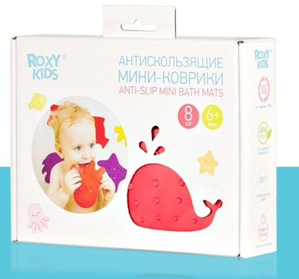 Коврики-мини,  антискользящие д/ванны 8шт.