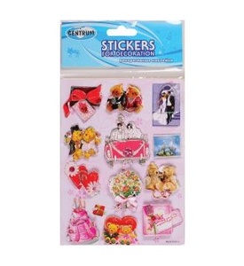 83719 Набор декоративных наклеек 12,5*23