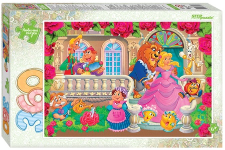 Мозаика "puzzle" 360 "Красавица и Чудовище" (Любимые сказки)