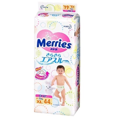 Подгузники "Merries" 12-20 кг (40 шт) / 4