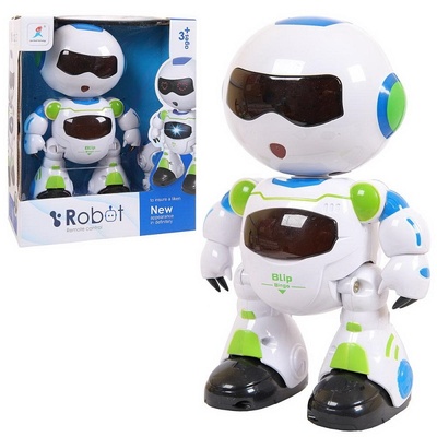 Робот р/у, световые и звуковые эффекты, 26х21,50х10,50 см