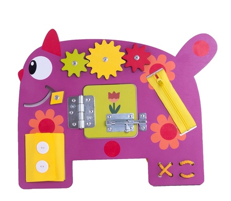 Бизиборд "Кошечка Мяу"