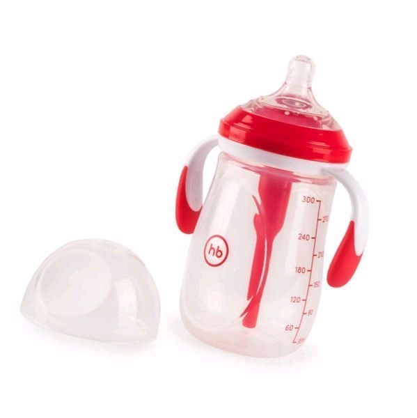 Бутылочка 10020 антикол. с ручками и силик. соской 300 мл.