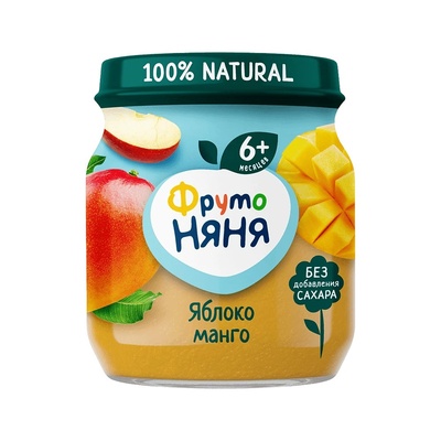 Пюре Гербер Яблоко, манго 90г/7