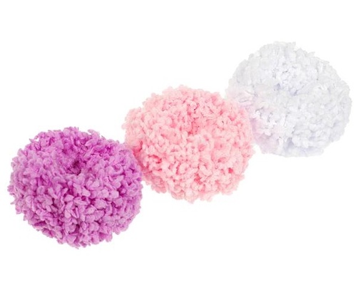 Аксессуары д/девочек резинки 3 шт цветные