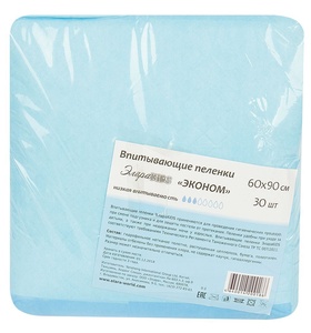 Пеленки впит. "Элара KIDS" эконом 60*90 (30шт)