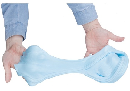 Игрушка "Мялка-жмялка", зефирная