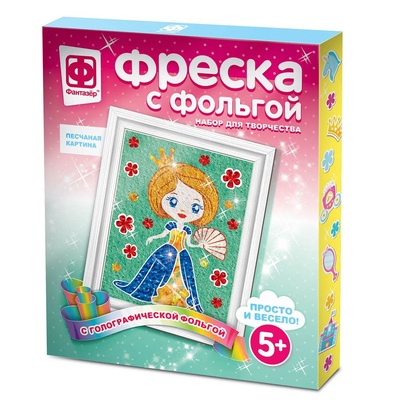 407304 Фреска с фольгой Первая роль