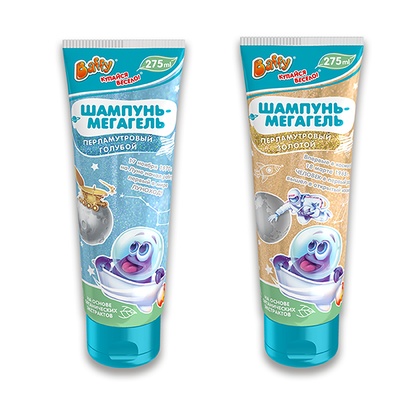 Шампунь-мегагель детский серии "Космический" 