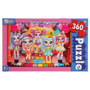 Пазлы 360Д "Веселые подружки" 