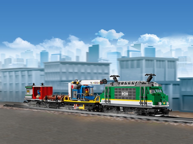 60198 Город Товарный поезд