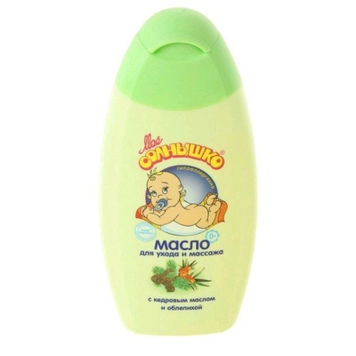 Мое Солнышко Масло д/массажа (с рожд) 200мл