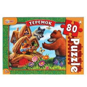 Пазлы 80Д "Теремок" 