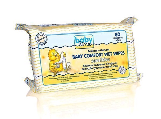 Салфетки вл.детские, 80шт (с клапаном)