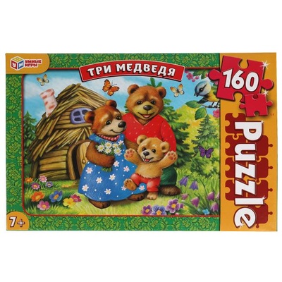Пазлы 160Д "Три медведя" 