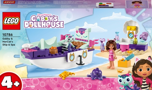 10786 Gabby's Dollhouse Корабль и спа Габби и МерКэта