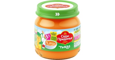 Пюре Сады Придонья тыква стб 80г/12.