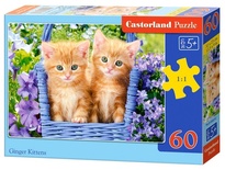 Миди-пазл 60 "Рыжие котята" 