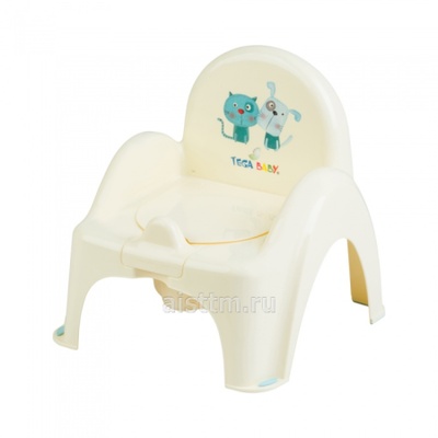 Горшок-стульчик "Кот и Пес" антискольз.
