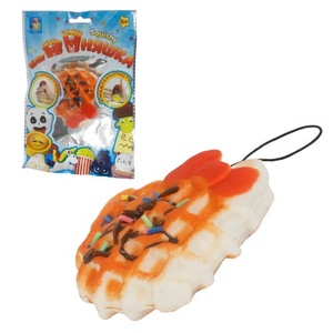 Игрушка-антистресс мммняшка squishy (сквиши), вафля