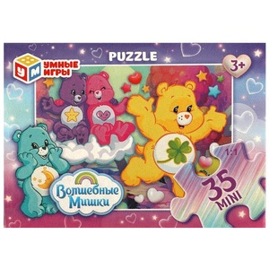 Макси-пазлы 35Д "Волшебные мишки" 