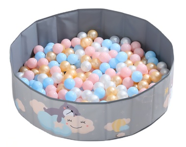 Сухой бассейн Grey с рисунком L 120*30см