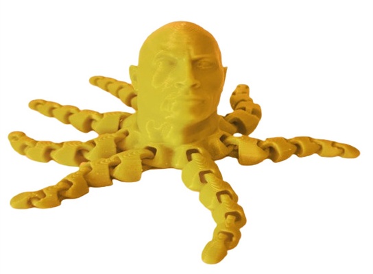 Роктопус, желтый