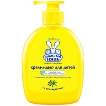 Мыло-крем жидк.с экстр. алоэ Ушастый нянь 300г/24