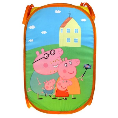 Корзина для игрушек "Свинка Пеппа" 36*58см 