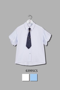 Блузка шк. кор.р. шв. белый 63995 CS р.170