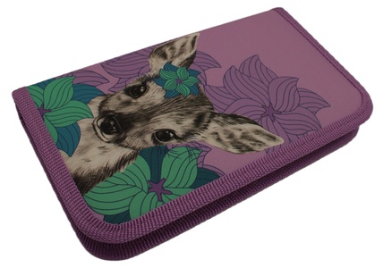 70885 Пенал корпусный Олень. Размер: 19*11 см