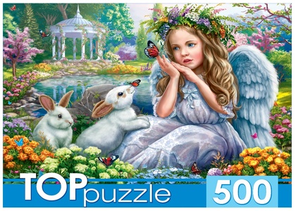Пазлы 500 эл. Ангелочек и кролики