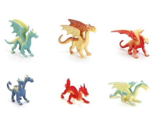Драконы 6 в ассорт. в пакете
