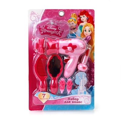 Набор аксессуаров д/девочек "Принцессы" с феном