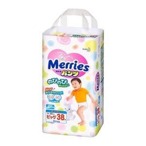 Подгузники -трусики "Merries" 12-22 кг (38шт) / 3