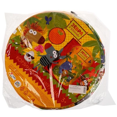 Корзина для игрушек "Зебра в клеточку" 43*60см 