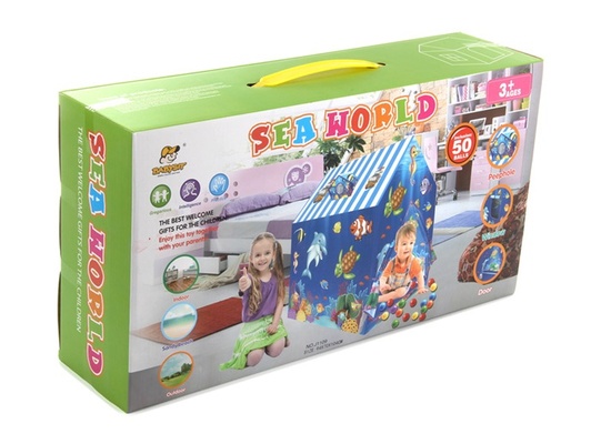 Палатка "Морской мир",48х26х12, кор.