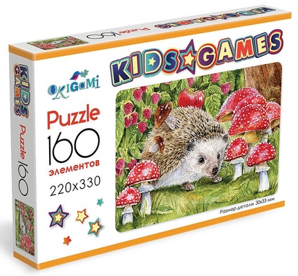 Kids Games. Пазл. 160 Эл. Ёжик