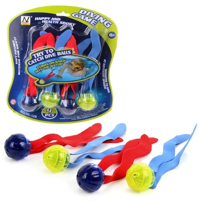 Медуза со светом, для ныряния 25*4,5*29 см Amico