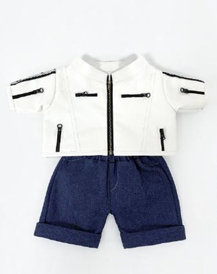 2 Костюм мотоциклетный белый 