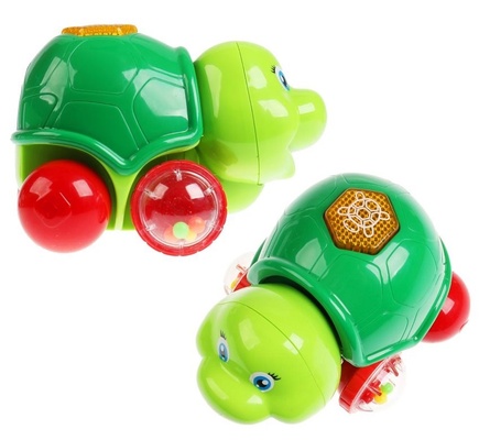 Каталка музыкальная "Черепашка" Союзмультфильм, со свет. эффект. в кор. 