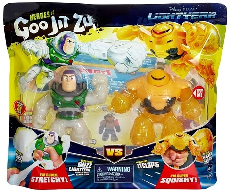 Тянущаяся фигурка Базз Лайтер и Циклоп 