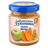Пюре Бабушкино лукошко яблоко, тыква 100 гр.