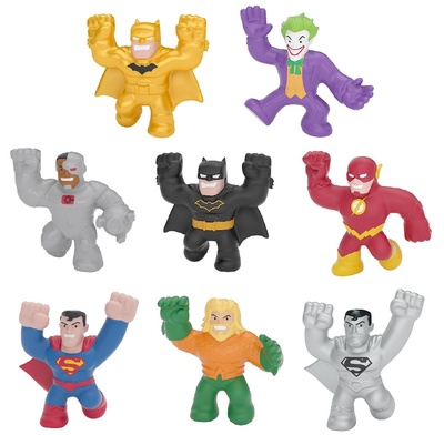 DC. Набор тянущихся мини фигурок, 8 шт.