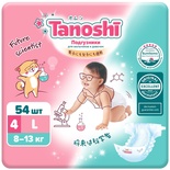 Подгузники "Tanoshi" L 8-13 кг (54 шт) / 3